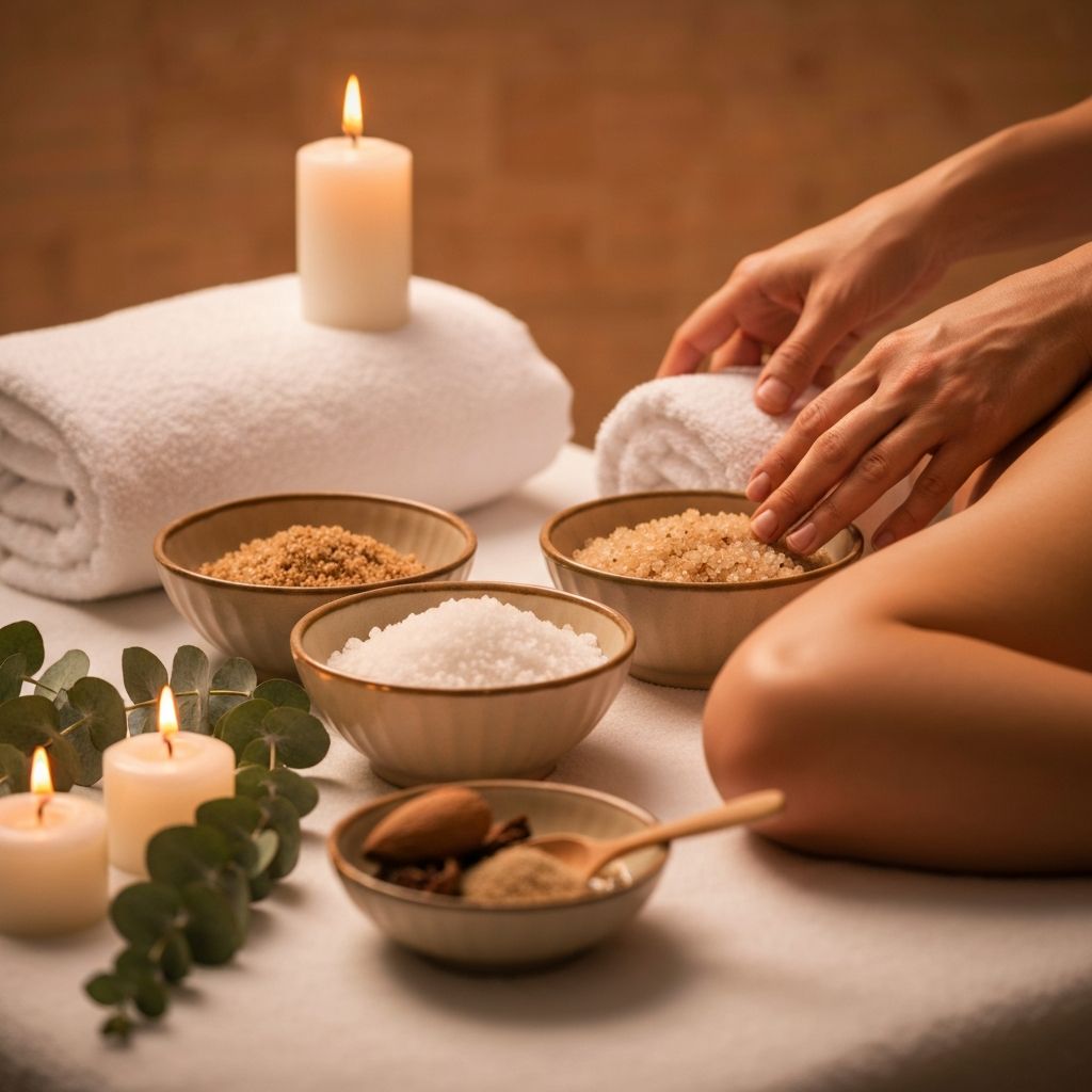 Luxurious body treatment products